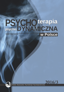 psychoterapiaPsychodynamiczna